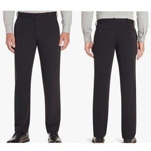 Van Heusen Men's Flex Straight Fit Flat Front Pant,